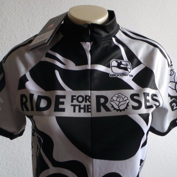 NWT Giordana Bike Jersey Ride for the Roses LIVESTRONG 2010  short sleeve Italy - Picture 2 of 8